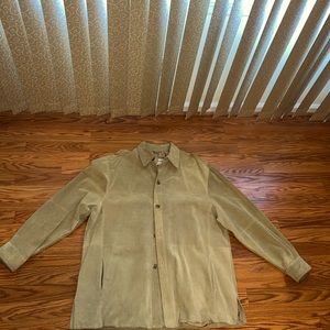 Pronto Uomo Genuine Leather Tan Suede 2XL Jacket